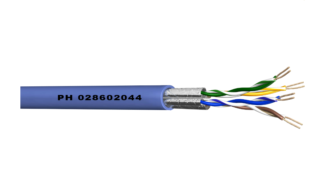 Cable Categoria 6 U/FTP LSZH / CPR: Dca, S2, D2, a2 / Azul, Caja 305mt