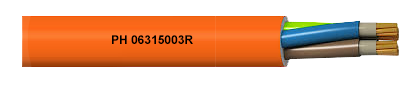 3G 1,5 RZ1-K 0,6/1kV Mica NARANJA (AS+) PH120 - CPR Cca-s1b,d1,a1 