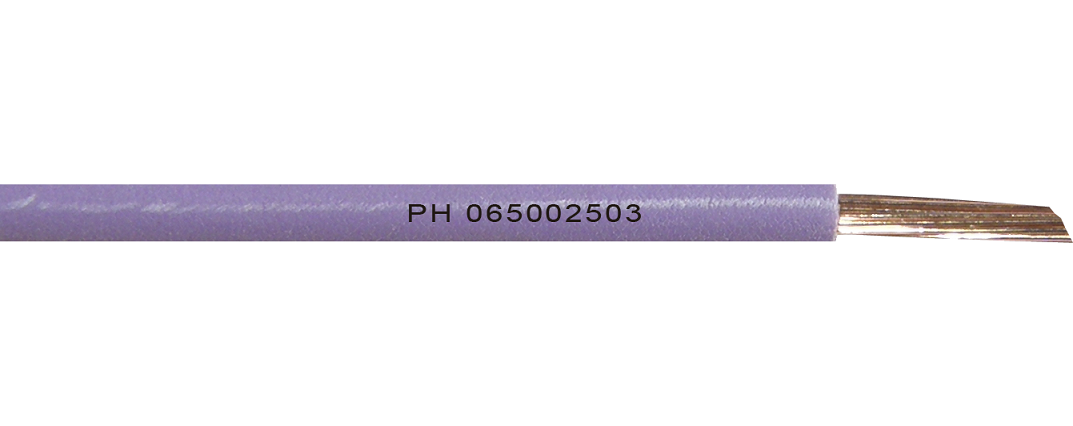 Unipolar flexible 0,25 mm (PVC)- Violeta