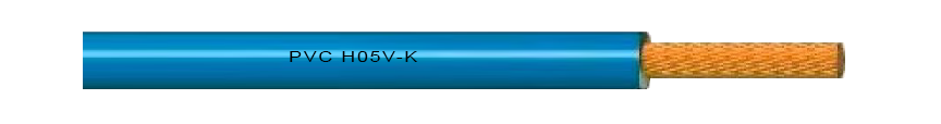 Unipolar 0,50 mm Flexible H05V-K (PVC) - Azul