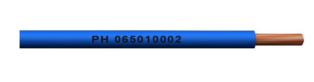 Unipolar 1 mm Flexible H05V-K (PVC) - Azul