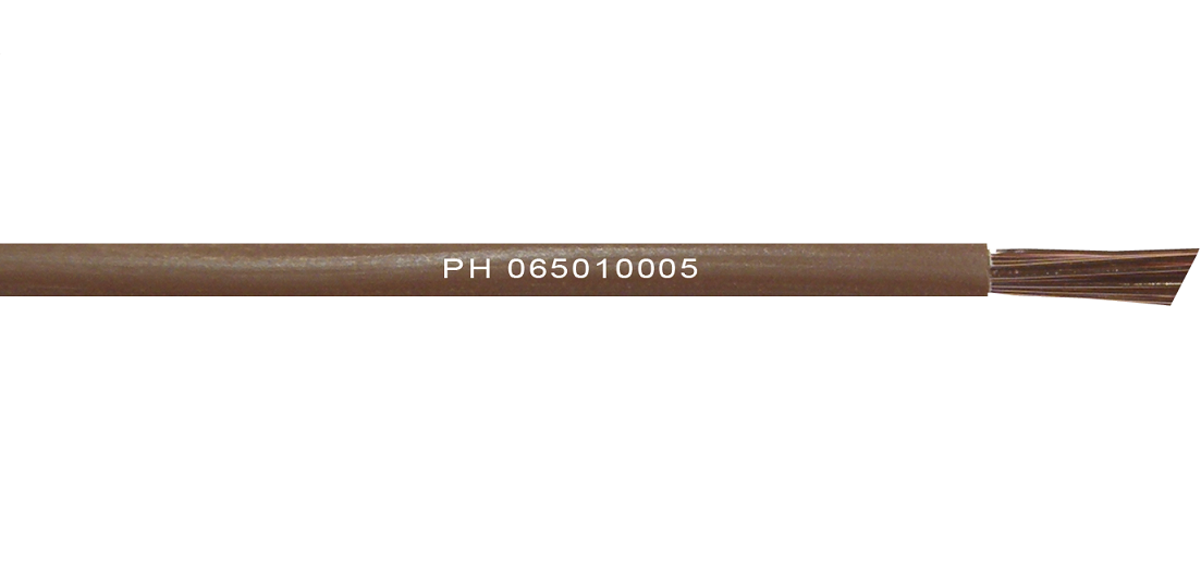 Unipolar 1 mm Flexibl H05V-K (PVC) - Marrón 