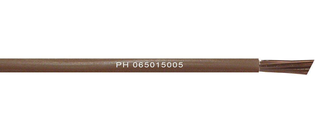 Unipolar 1,5 mm flexible H07V-K (PVC) - Marrón