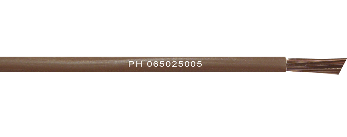 Unipolar 2,5 mm flexible H07V-K (PVC) - Marrón