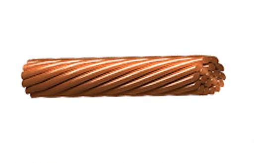Cable cobre desnudo 1 x 6 mm - Clase 2