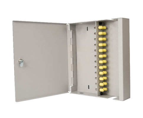 Caja terminación Fibra óptica con 12 ST 