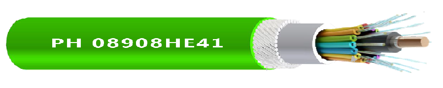F.O. 8 Multitubo 9/125 (SM) G652D FRP LSZH / UV - CPR Eca