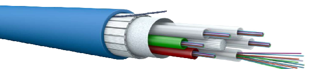 48 F.O 9/125 OS1/OS2 Multitubo (LSHF) Azul - Dieléctrica 5.000N Cpr Eca