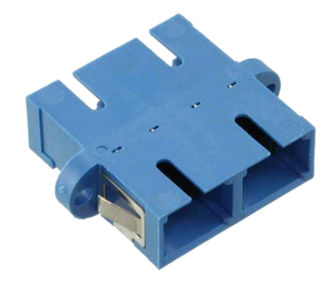 Acoplador Fibra Optica SC-SC (PC) Duplex (SM) Color Azul