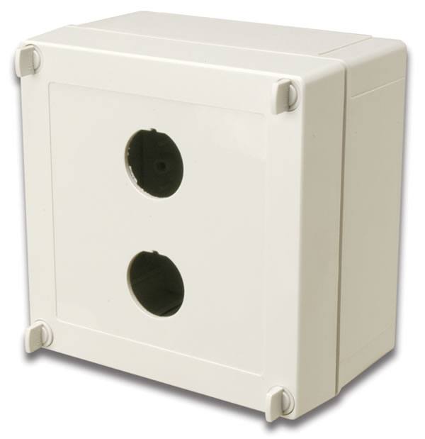 Caja estanca IP 67 MAX industrial 2 Puertos